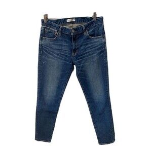 Moussy Vintage Womens High Rise Blue Skinny Denim Jeans Size 27